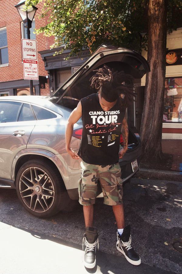 CIANÖ STUDIOS TOUR MUSCLE TEE