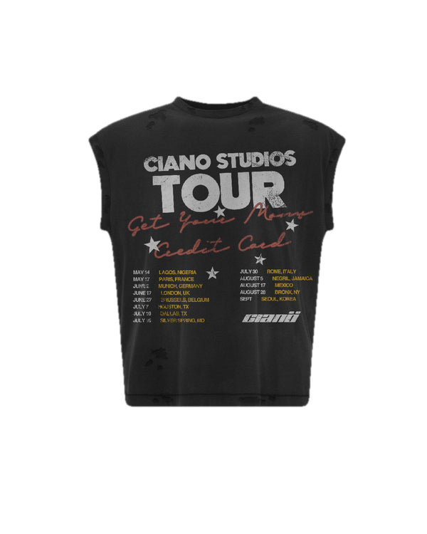 CIANÖ STUDIOS TOUR MUSCLE TEE